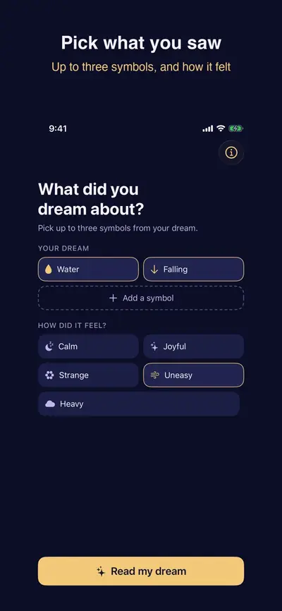 Dream Meaning: Symbol Reader 화면 3