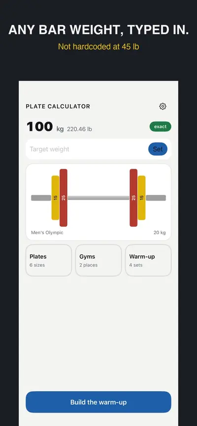 Plate Calculator: What You Own 화면 1